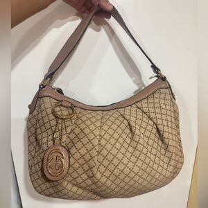 Gucci Diamante canvas and leather Sukey Hobo bag